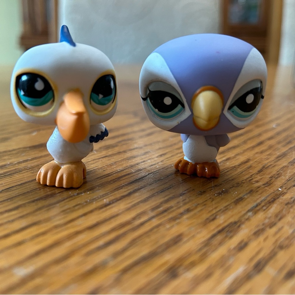 Littlest Pet Shops Pelican and Puffin 517 1574